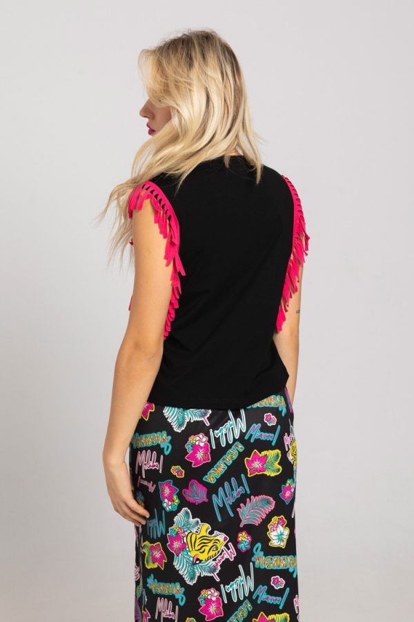 CAMISETA CON FLECOS SOY TIGRESA, NO... CAMISETA CON FLECOS SOY TIGRESA, NO...