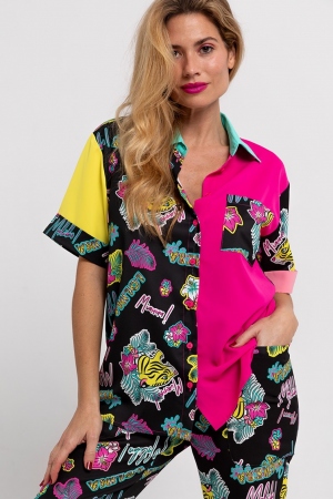 CAMISA PATCHWORK SOY...