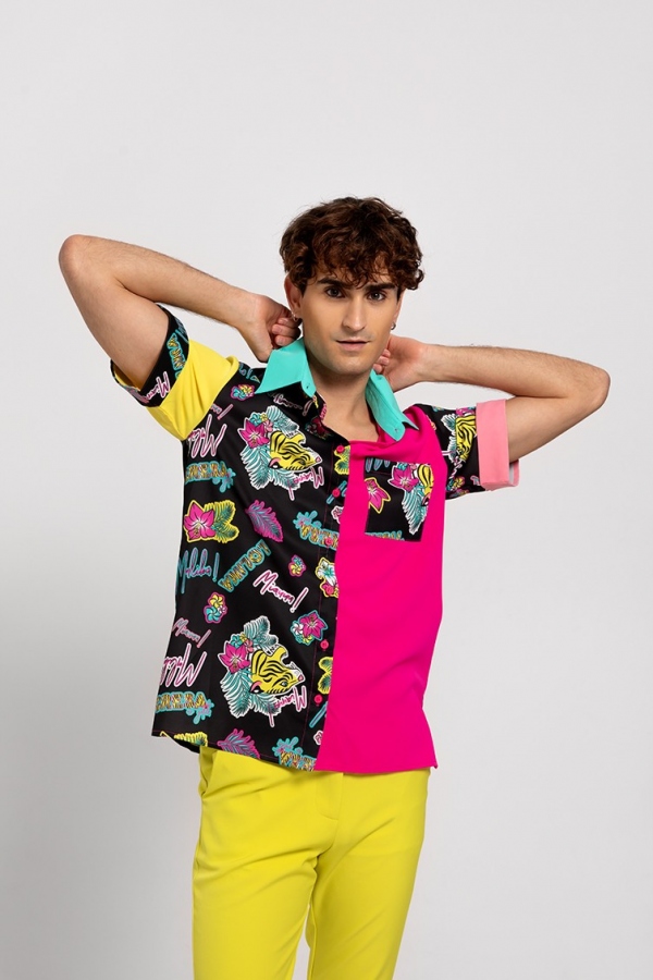 CAMISA PATCHWORK SOY TIGRESA, NO...