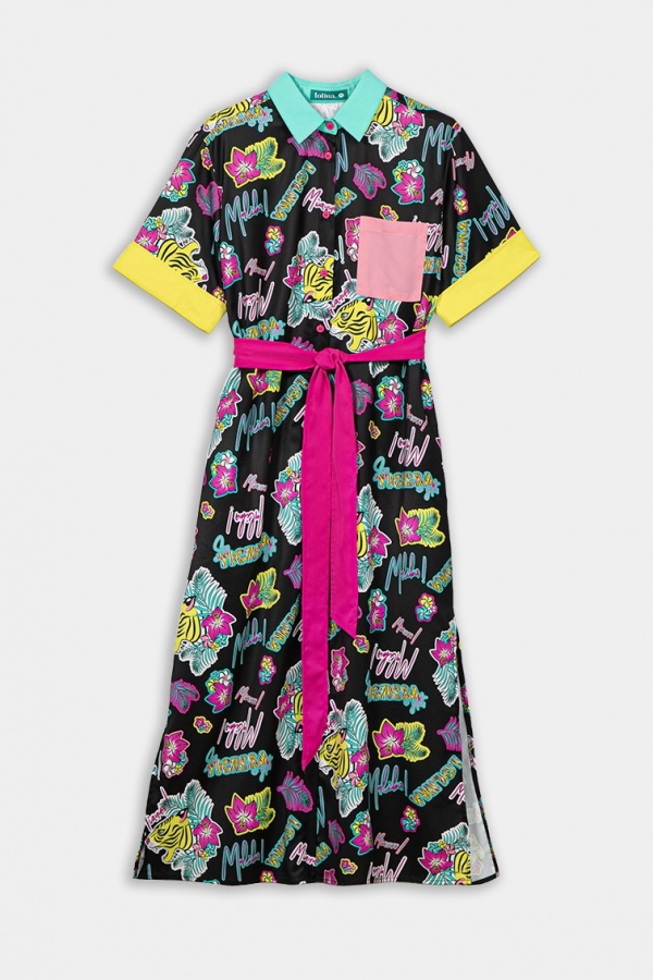 VESTIDO CAMISERO SOY TIGRESA, NO... VESTIDO CAMISERO SOY TIGRESA, NO...