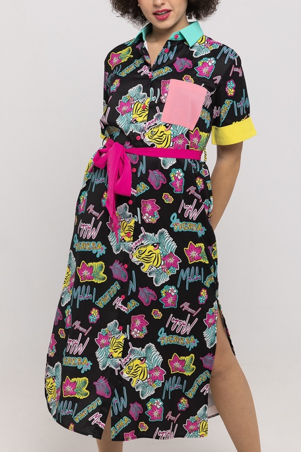 VESTIDO CAMISERO SOY TIGRESA, NO... VESTIDO CAMISERO SOY TIGRESA, NO...