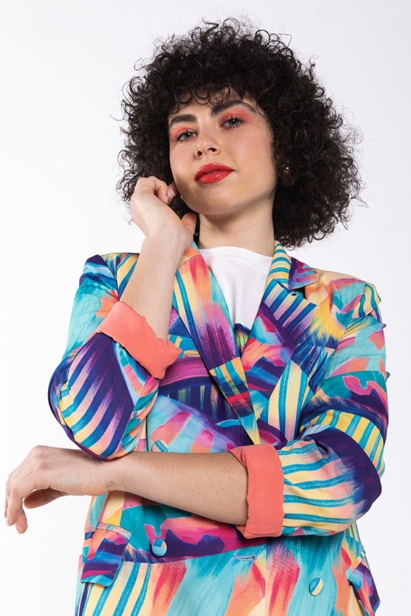 BLAZER CRUZADA CHAO PESCAO - LOLINA BLAZER CRUZADA CHAO PESCAO - LOLINA