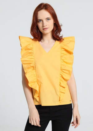 BLUSA ÁMBAR VOLANTES...