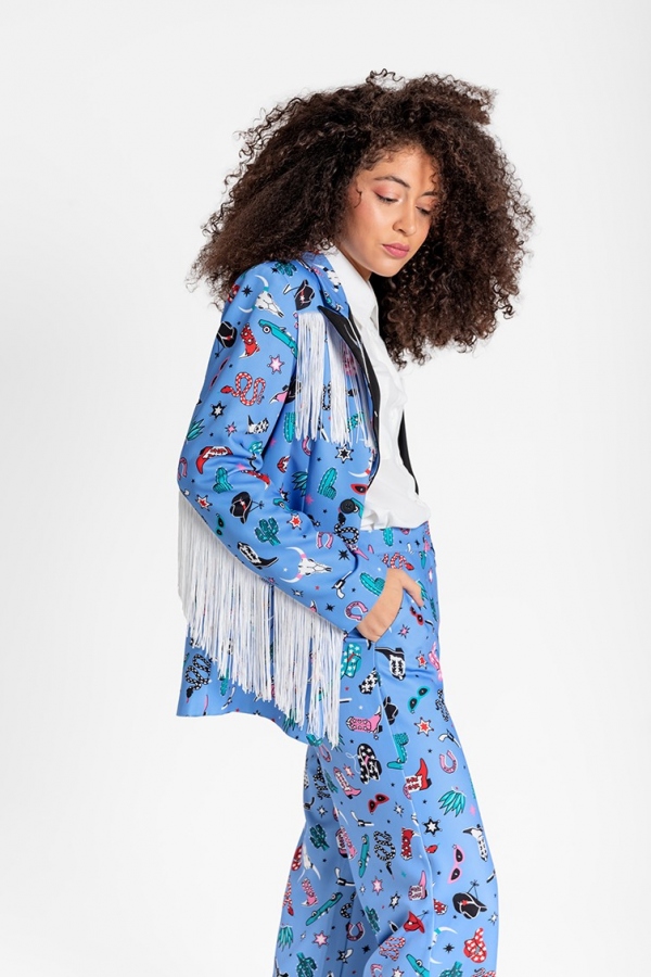 BLAZER COWGIRL FLECOS - LOLINA BLAZER COWGIRL FLECOS - LOLINA