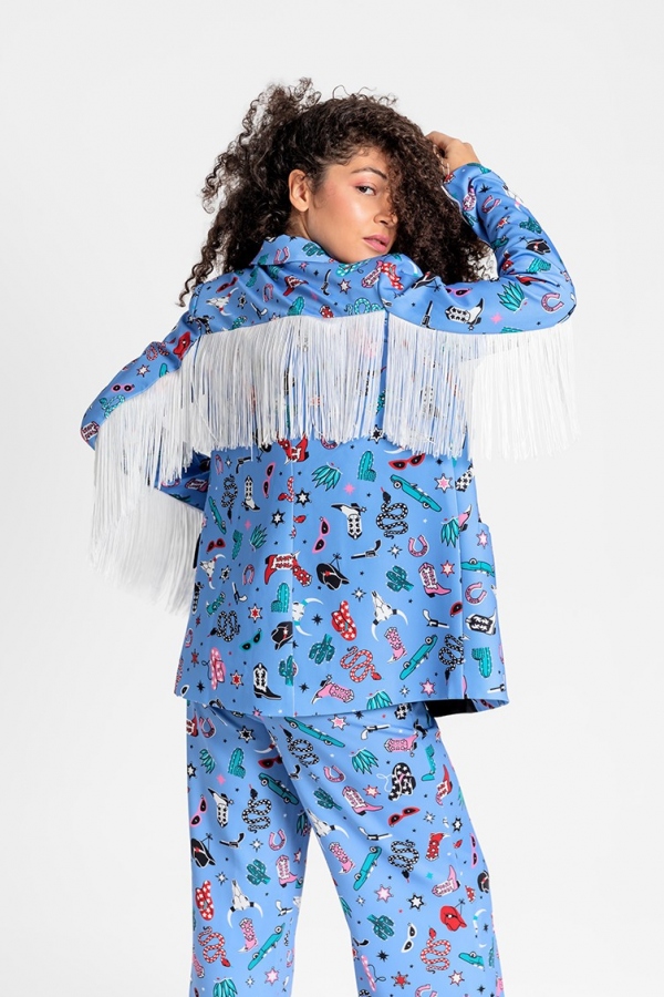 BLAZER COWGIRL FLECOS - LOLINA BLAZER COWGIRL FLECOS - LOLINA