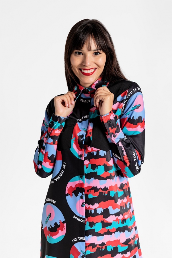 VESTIDO TEJANO THELMA Y LOUISE - LOLINA VESTIDO TEJANO THELMA Y LOUISE - LOLINA