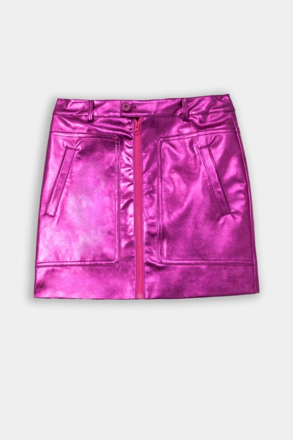 MINI FALDA FUCSIA GLOSS - LOLINA MINI FALDA FUCSIA GLOSS - LOLINA