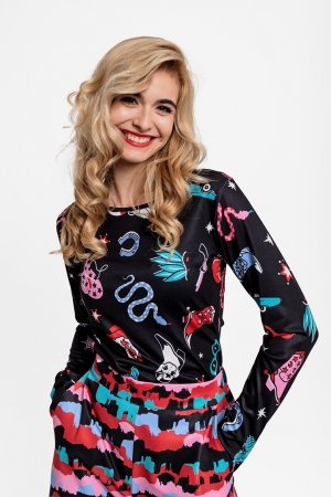 CAMISETA ALL OVER COWGIRL -...