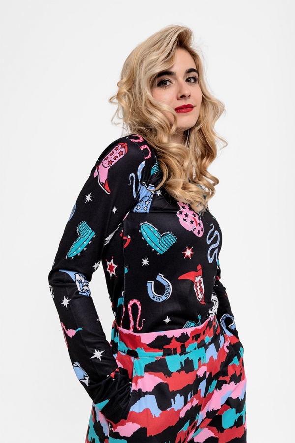 CAMISETA ALL OVER COWGIRL -... 2