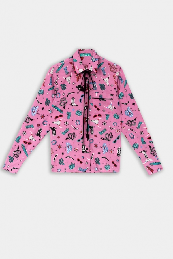CAMISA LAZADA COWGIRL - LOLINA CAMISA LAZADA COWGIRL - LOLINA