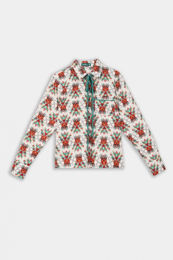 CAMISA LAZADA TÚ PRÍNCIPE, YO DRAGONA...