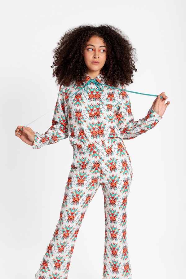 CAMISA LAZADA TÚ PRÍNCIPE, YO DRAGONA...