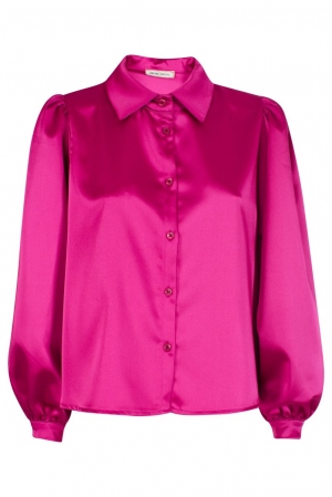 CAMISA FUCSIA ABULLONADA...