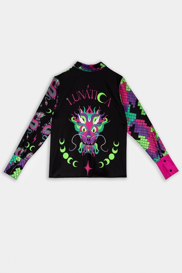 CAMISA COMBINADA LUNÁTICA - LOLINA CAMISA COMBINADA LUNÁTICA - LOLINA