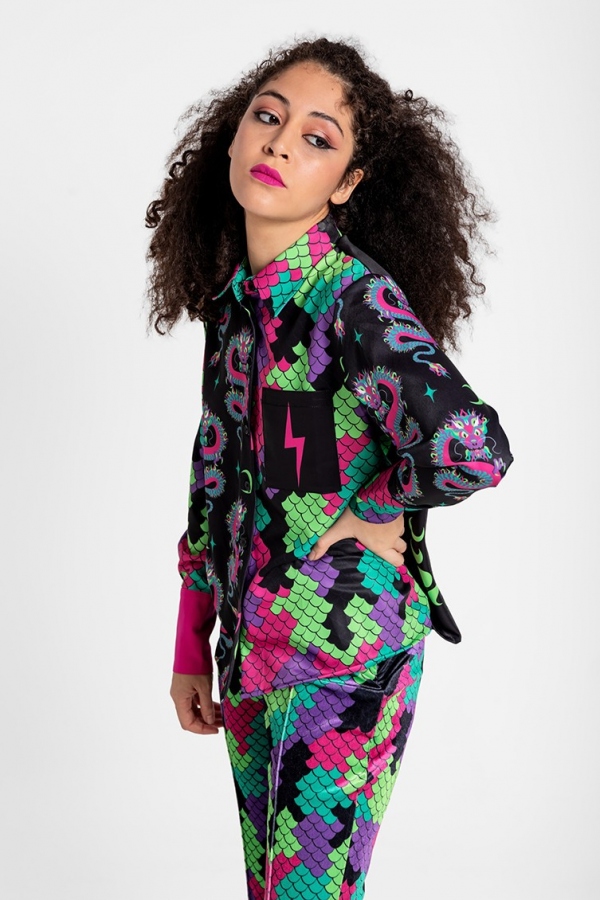 CAMISA COMBINADA LUNÁTICA - LOLINA CAMISA COMBINADA LUNÁTICA - LOLINA