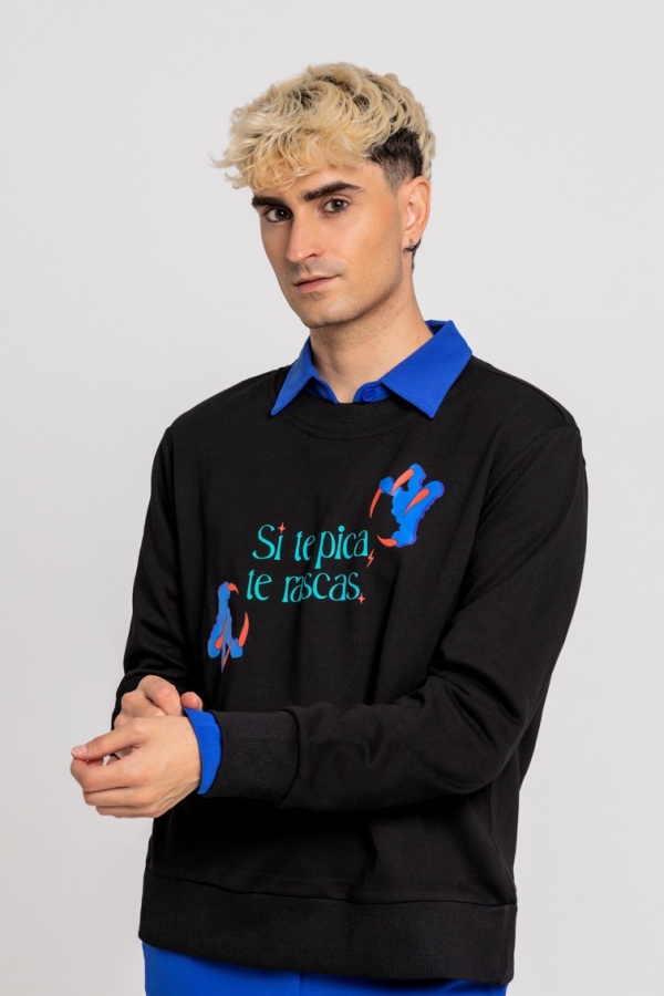 SUDADERA NO SIN MIS DRAMONES - LOLINA SUDADERA NO SIN MIS DRAMONES - LOLINA