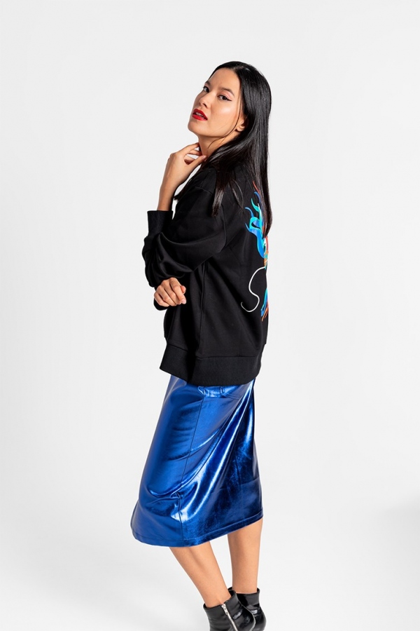 SUDADERA NO SIN MIS DRAMONES - LOLINA SUDADERA NO SIN MIS DRAMONES - LOLINA