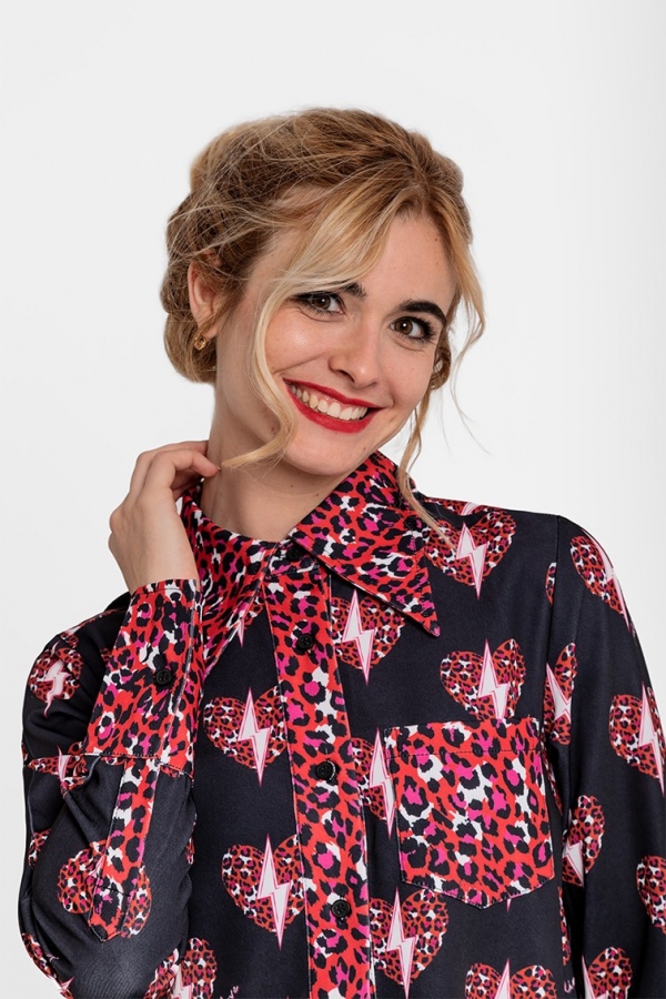 VESTIDO CORTE A LADY INTENSA - LOLINA VESTIDO CORTE A LADY INTENSA - LOLINA