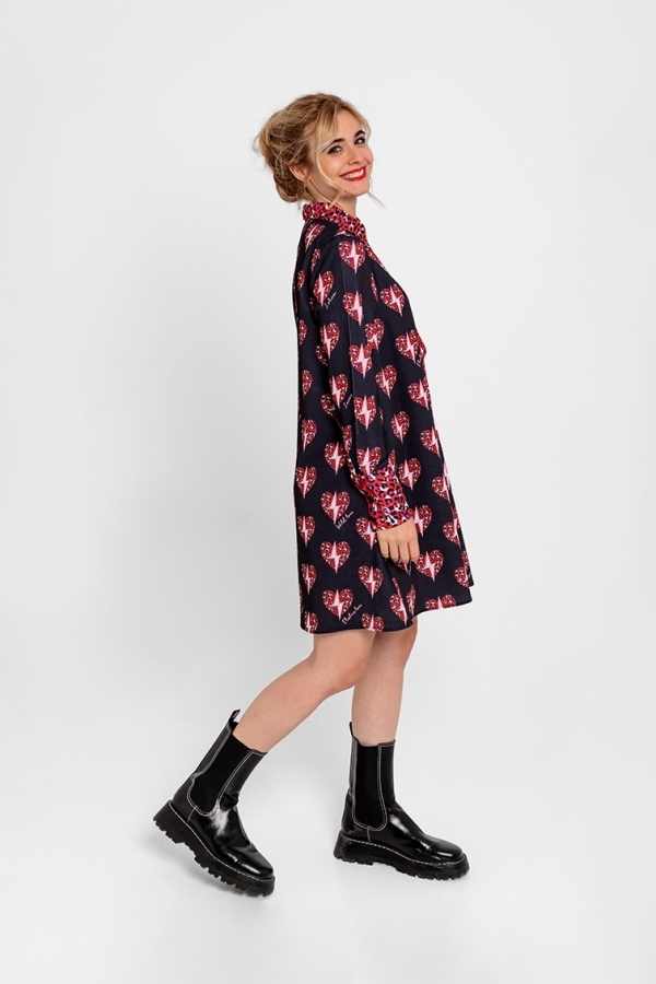 VESTIDO CORTE A LADY INTENSA - LOLINA VESTIDO CORTE A LADY INTENSA - LOLINA