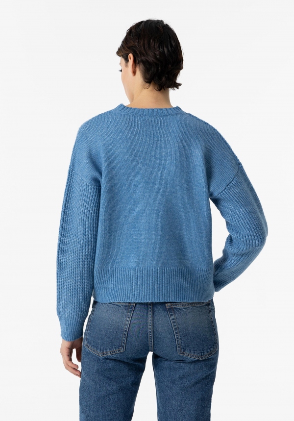 JERSEY PUNTO PERFORADO AZUL JERSEY PUNTO PERFORADO AZUL