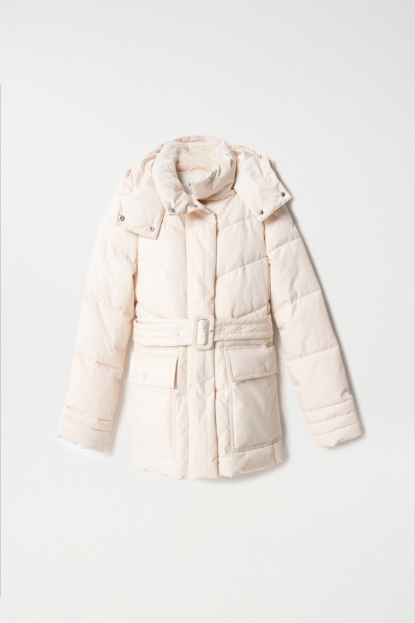 ABRIGO PUFFER PERLA ABRIGO PUFFER PERLA