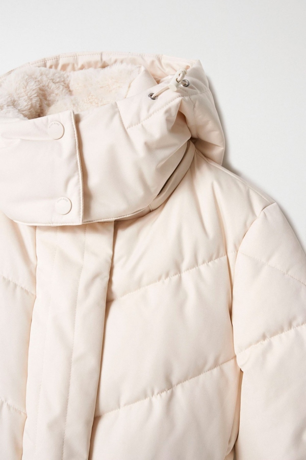 ABRIGO PUFFER PERLA ABRIGO PUFFER PERLA
