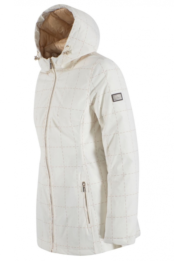 PARKA ACOLCHADA MARFIL - YES ZEE PARKA ACOLCHADA MARFIL - YES ZEE