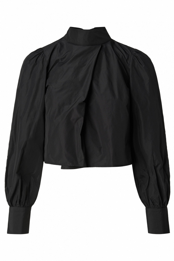 BLUSA NEGRA LAZO BLUSA NEGRA LAZO