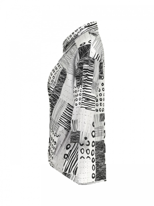 BLUSA BLACK & WHITE - SASSY BLUSA BLACK & WHITE - SASSY