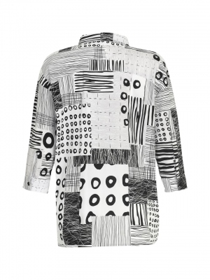 BLUSA BLACK & WHITE - SASSY 2