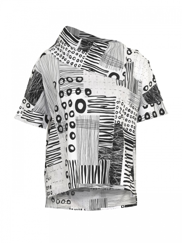 BLUSA BLACK & WHITE - SASSY