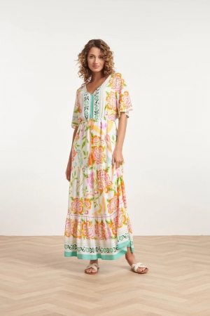 VESTIDO LARGO FLORAL