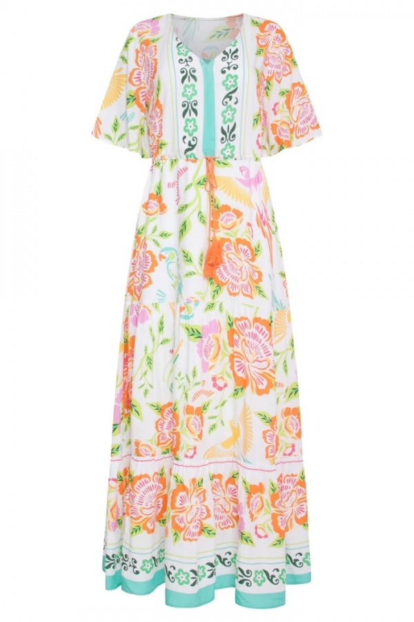 VESTIDO LARGO FLORAL VESTIDO LARGO FLORAL