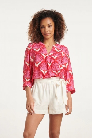 BLUSA FLORAL RETRO