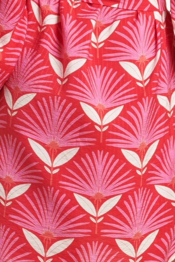 BLUSA FLORAL RETRO BLUSA FLORAL RETRO