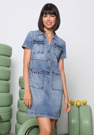 VESTIDO DENIM AGUEDA