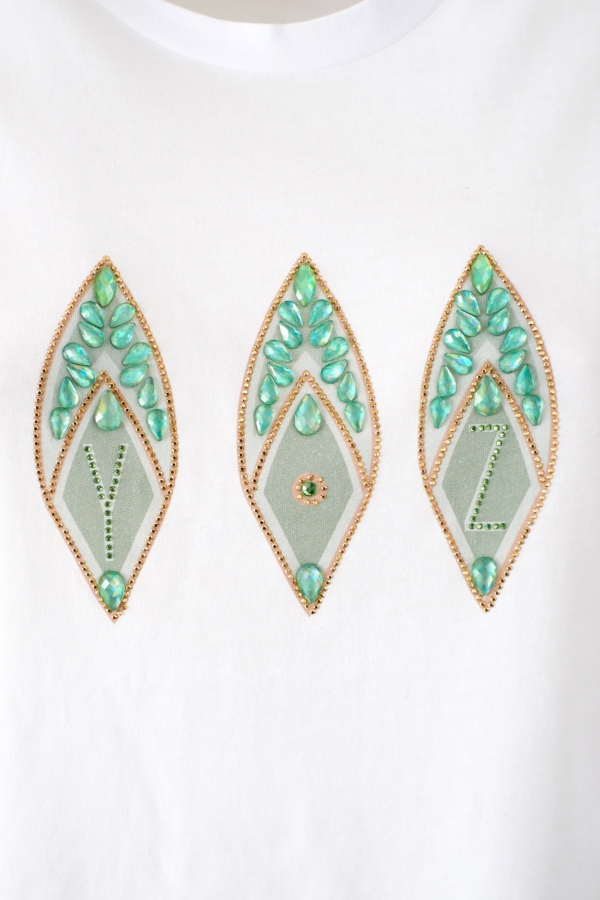 CAMISETA PEDRERIA VERDE- YES ZEE CAMISETA PEDRERIA VERDE- YES ZEE