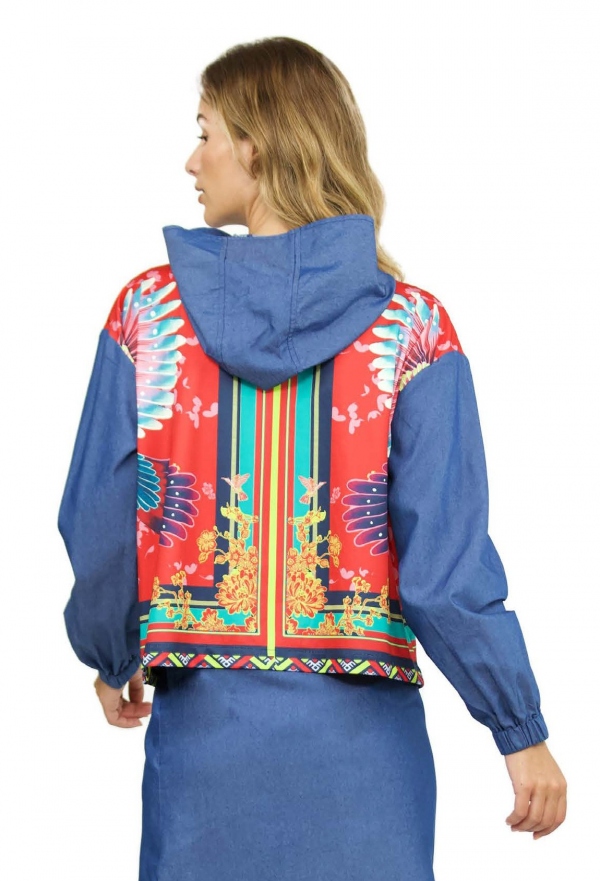 CHAQUETA DENIM FLORAL - MALALÁ 2