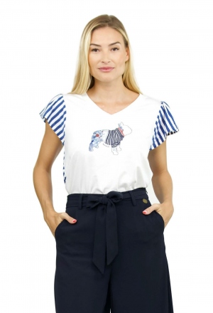 CAMISETA RAYAS BULLDOG -...