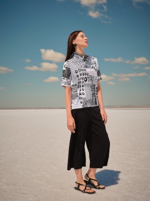 BLUSA BLACK & WHITE - SASSY