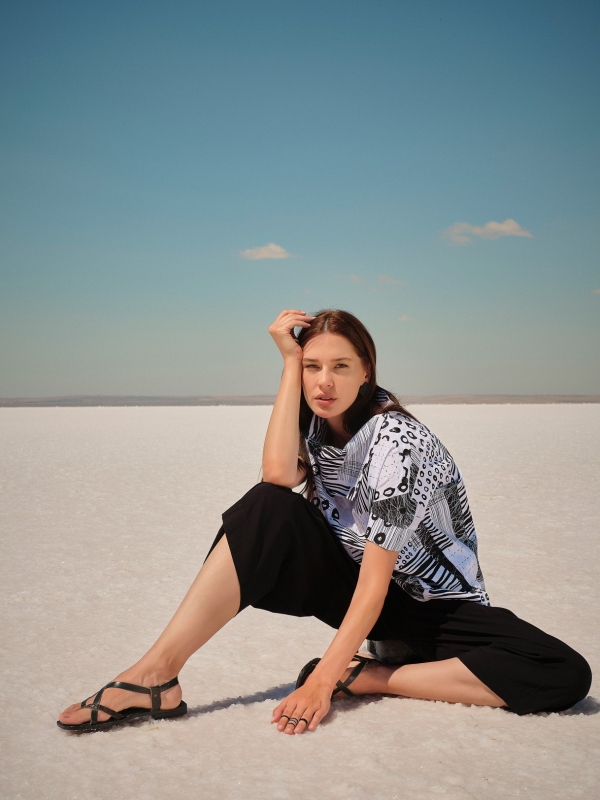 BLUSA BLACK & WHITE - SASSY