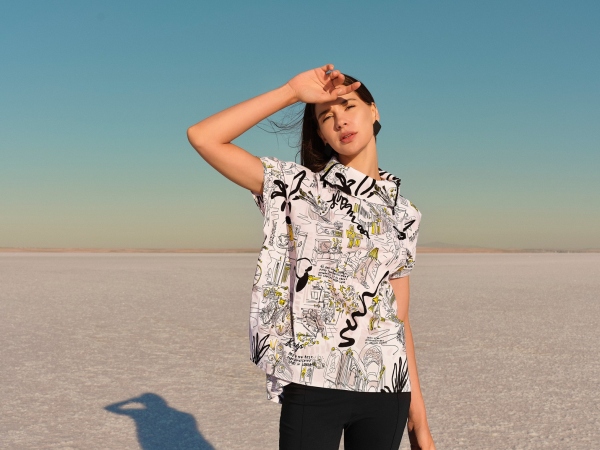 BLUSA ART BLACK & WHITE -... 2