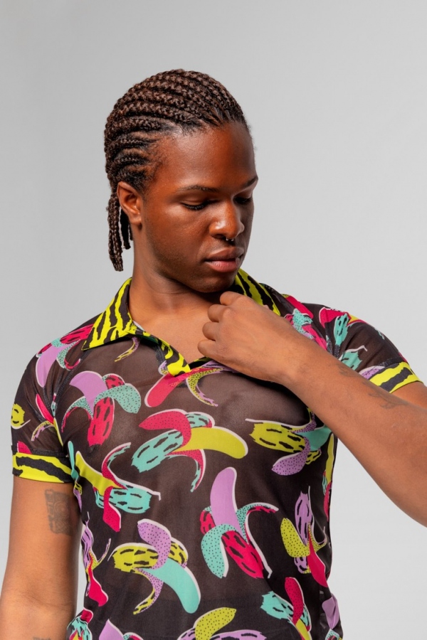 CAMISETA POLO BANANA POP - LOLINA