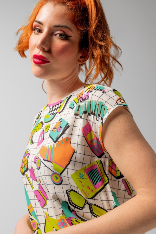 BLUSA I LOVE 90`s - LOLINA BLUSA I LOVE 90`s - LOLINA