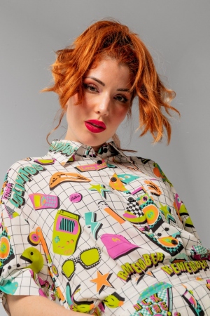 CAMISA I LOVE 90`s - LOLINA 2