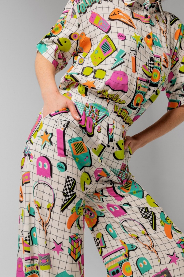 CAMISA I LOVE 90`s - LOLINA CAMISA I LOVE 90`s - LOLINA