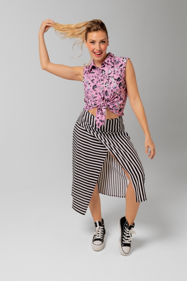 CAMISA TEJANA LA VIDA PIRATA - LOLINA CAMISA TEJANA LA VIDA PIRATA - LOLINA