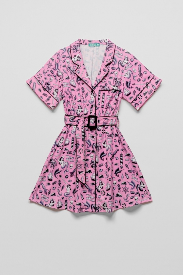 VESTIDO PIN UP LA VIDA PIRATA - LOLINA