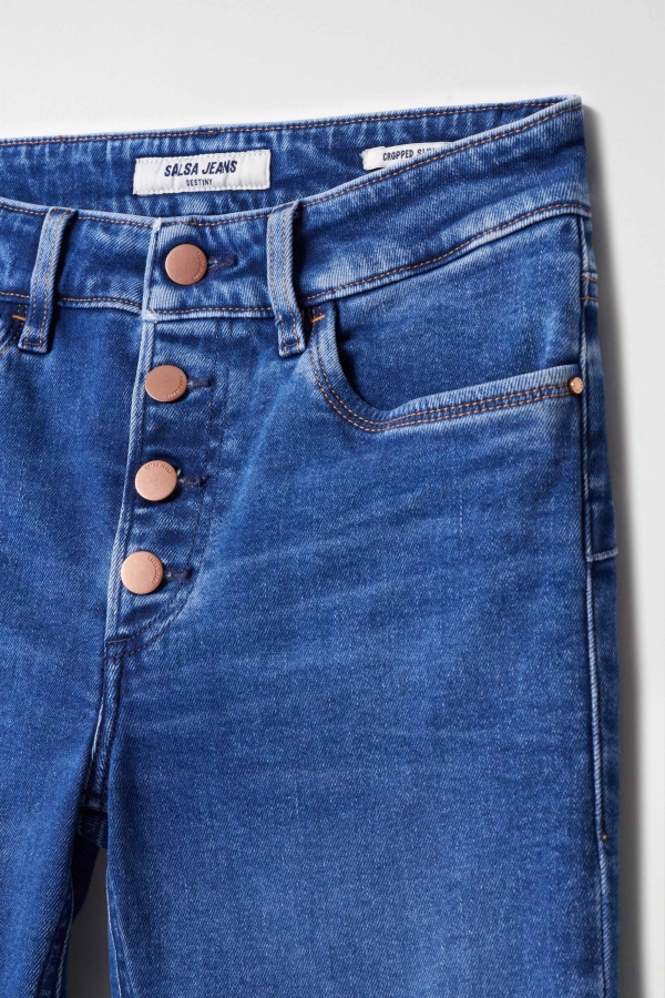 JEANS PUSH UP DESTINY CROPPED SLIM JEANS PUSH UP DESTINY CROPPED SLIM