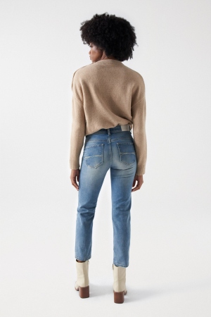 JEANS PUSH IN FAITH CROPPED... 2